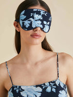 Olivia von Halle Audrey Printed Eye Mask