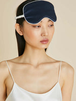 Olivia von Halle Audrey Plain Eye Mask