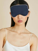 Olivia von Halle Audrey Plain Eye Mask