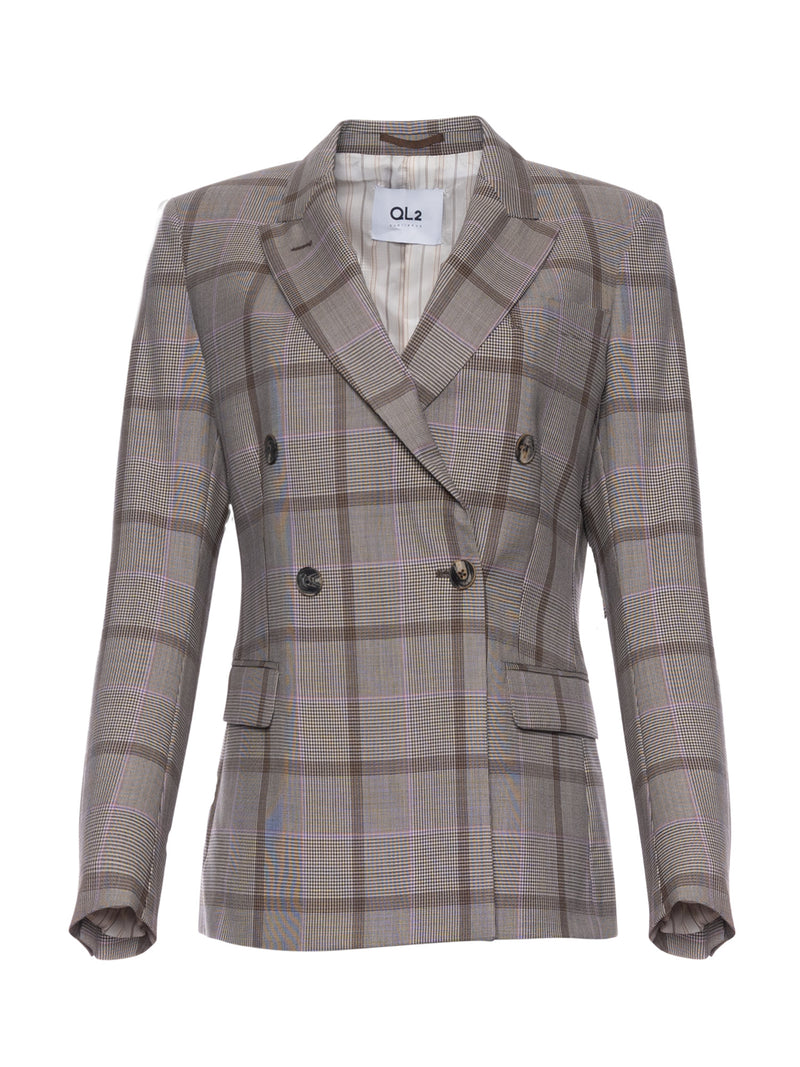 QL2 Bice Hip Double Breasted Jacket