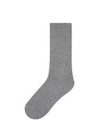 Bleu For√™t Wool & Silk Jersey Knit Socks
