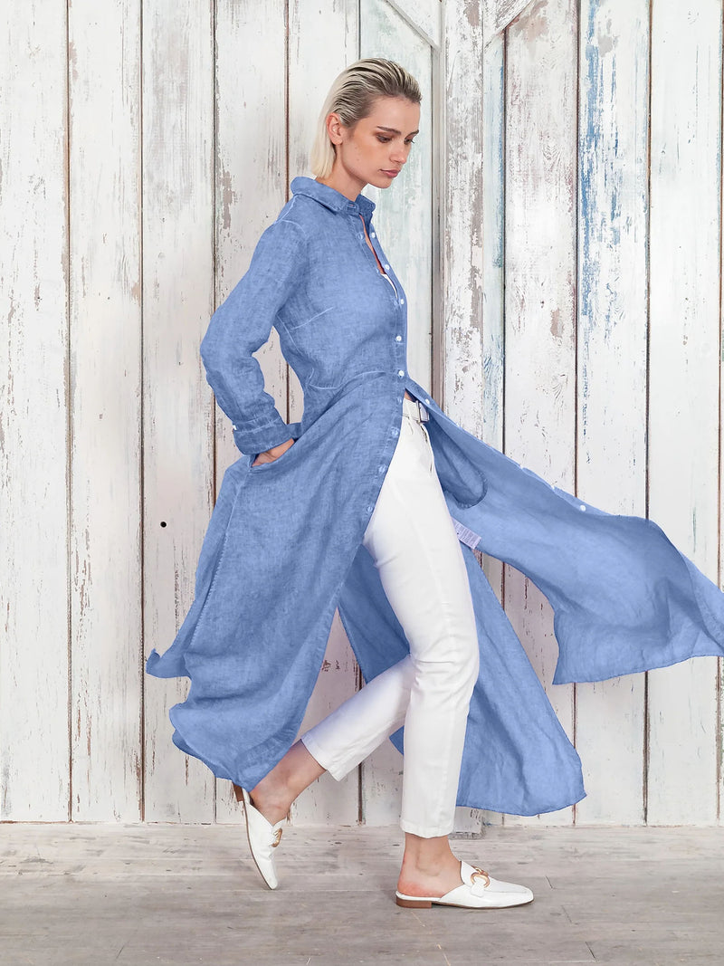 Ploumanac'h Brooke Linen Shirtdress