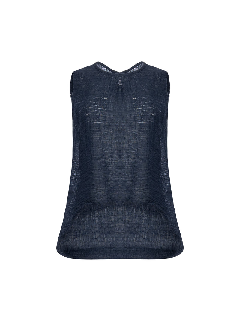 Stella Bianca Canotta Sleeveless Top