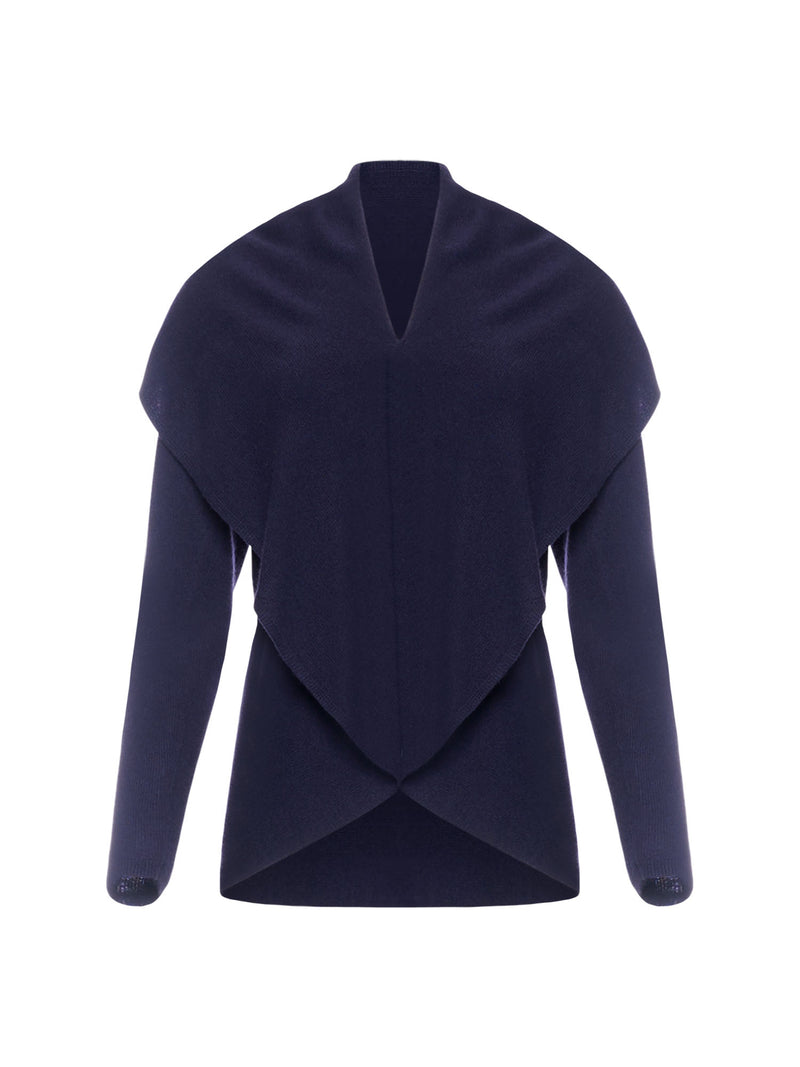 Repeat Cashmere Cardigan with Shawl Neck