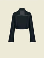 Dorothee Schumacher Casual Attraction Cropped Jacket Pure Black