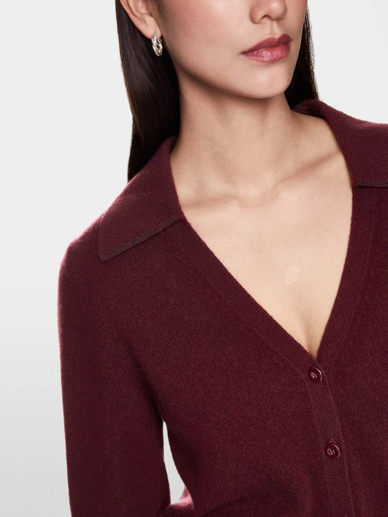 Marc Cain Cropped Cashmere Cardigan