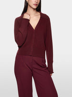 Marc Cain Cropped Cashmere Cardigan