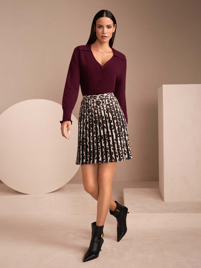 Marc Cain Cropped Cashmere Cardigan