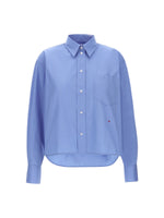 Victoria Beckham Cropped Long Sleeve Shirt