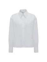 Victoria Beckham Cropped Long Sleeve Shirt