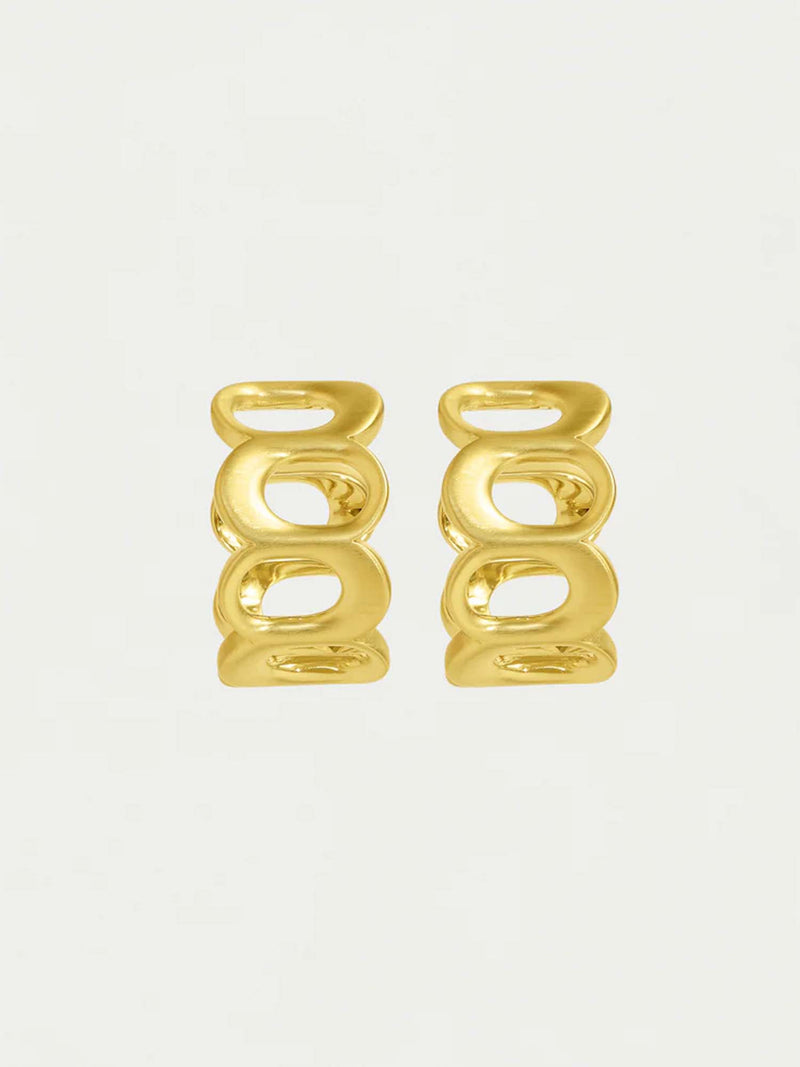 Dean Davidson Crosby Link Huggie Hoops