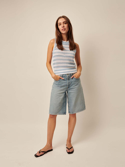Line Daisy Top