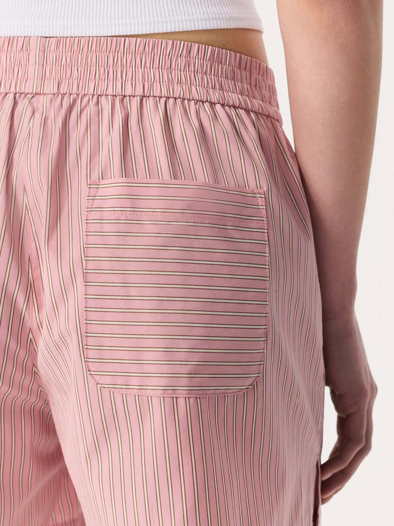 Rag & Bone Emma Stripe Poplin Shorts
