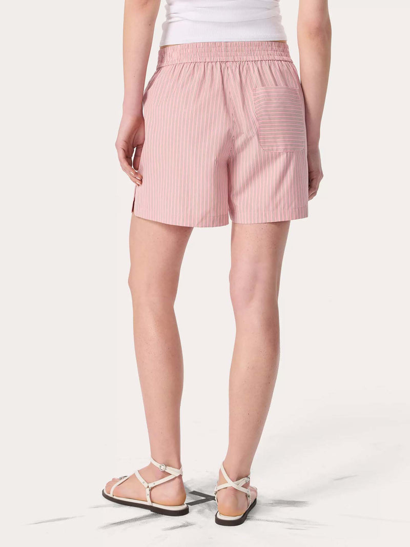 Rag & Bone Emma Stripe Poplin Shorts
