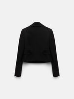 Dorothee Schumacher Emotional Essence Cropped Double Breasted Jacket