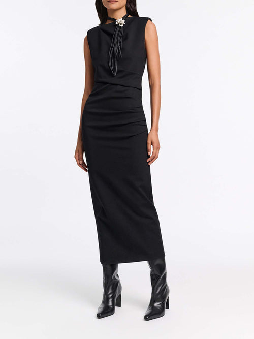 Dorothee Schumacher Emotional Essence Drapey Front Dress