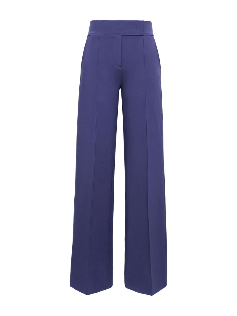 Dorothee Schumacher Emotional Essence Wide Leg Piped Trim Pants