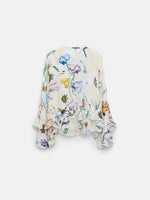 Dorothee Schumacher Floral Twist Tie Detail Blouse