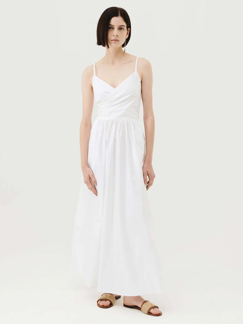 Marella Giudy Poplin Dress Optical White