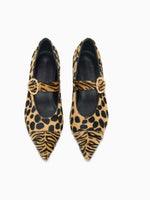 Ulla Johnson Kiki Calf Hair Flat