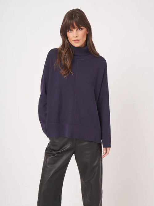 Repeat Knitted Turtleneck Pullover