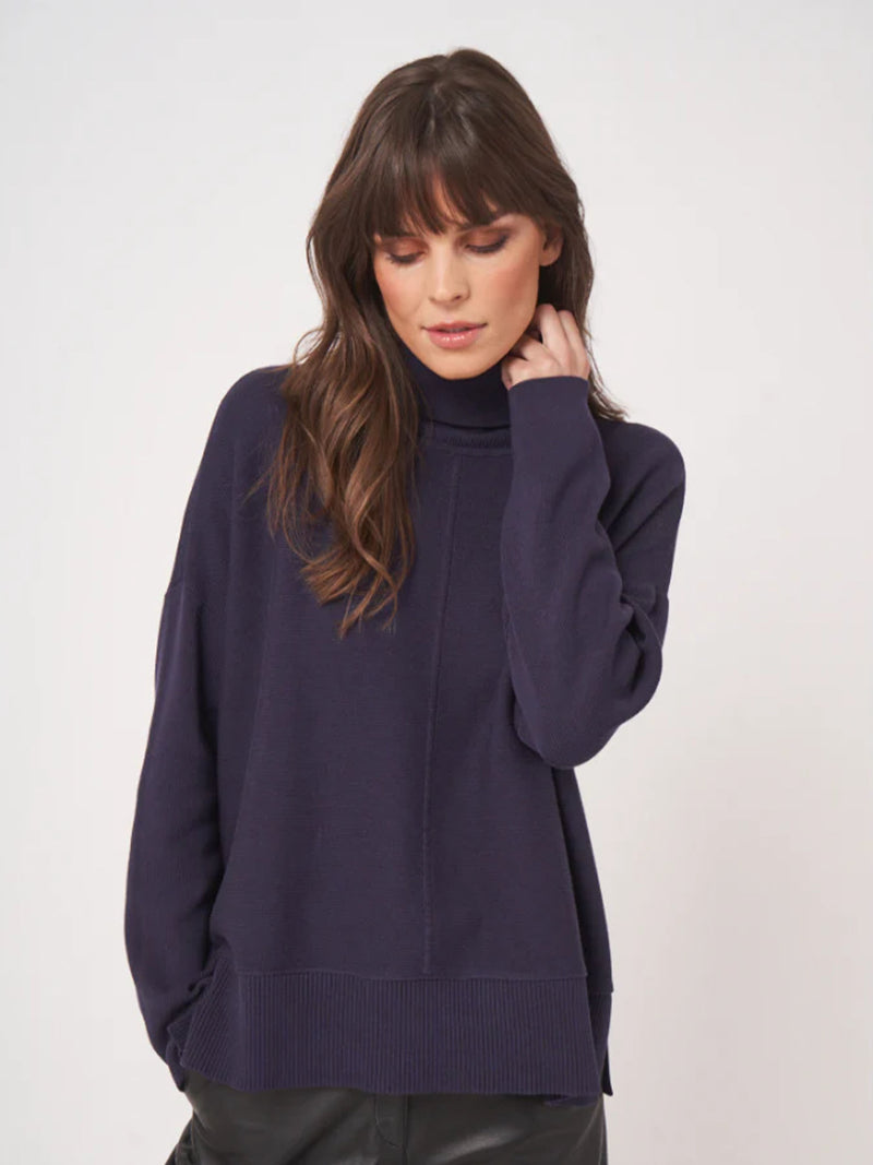 Repeat Knitted Turtleneck Pullover