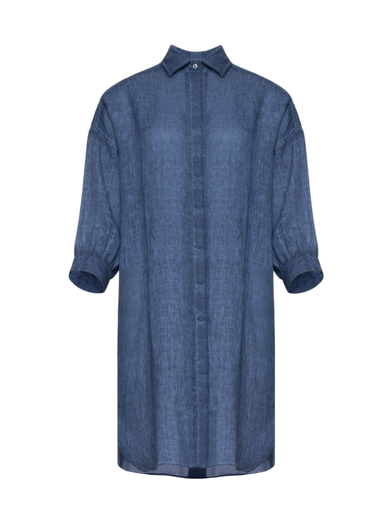 Ploumanac'h Lady Linen Shirt Dress