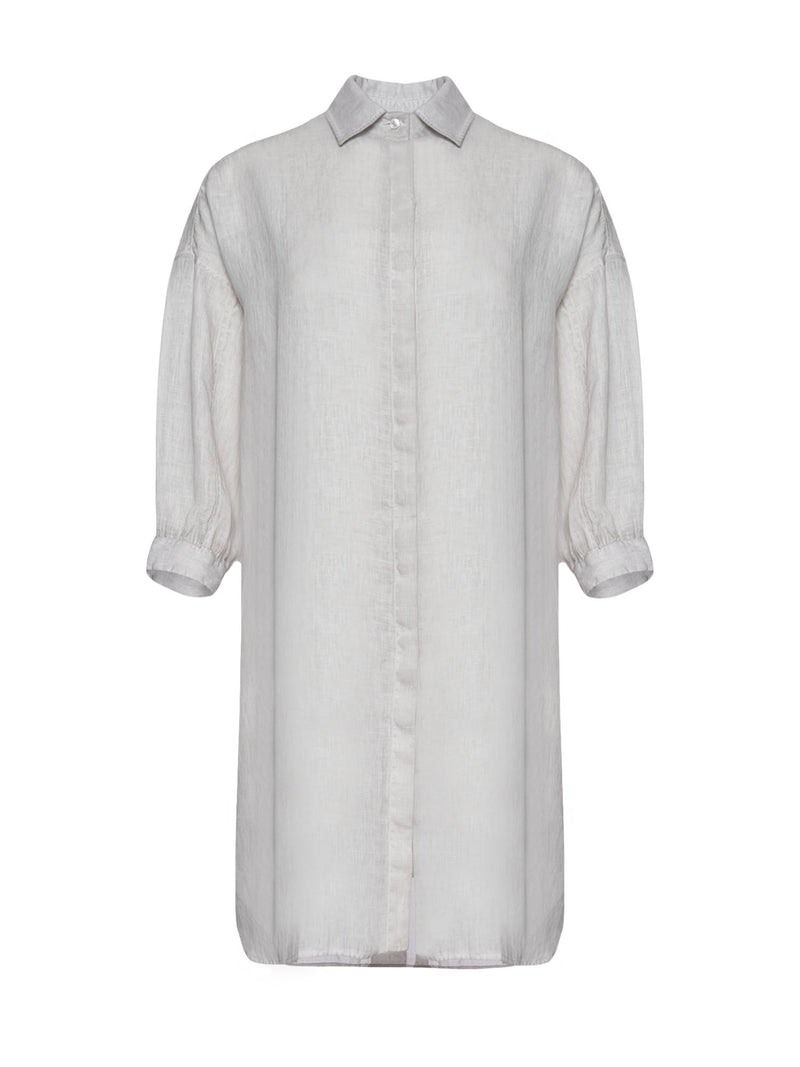 Ploumanac'h Lady Linen Shirt Dress