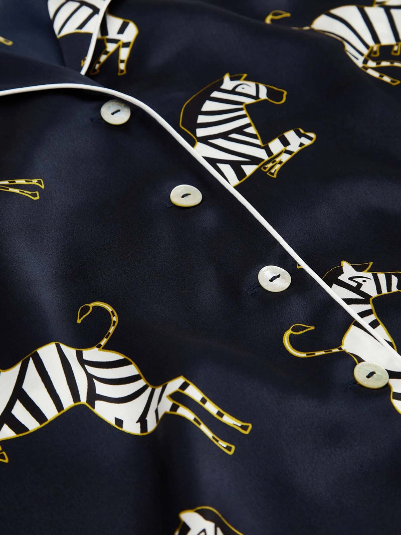 Olivia von Halle Lila Silk Pajama Set
