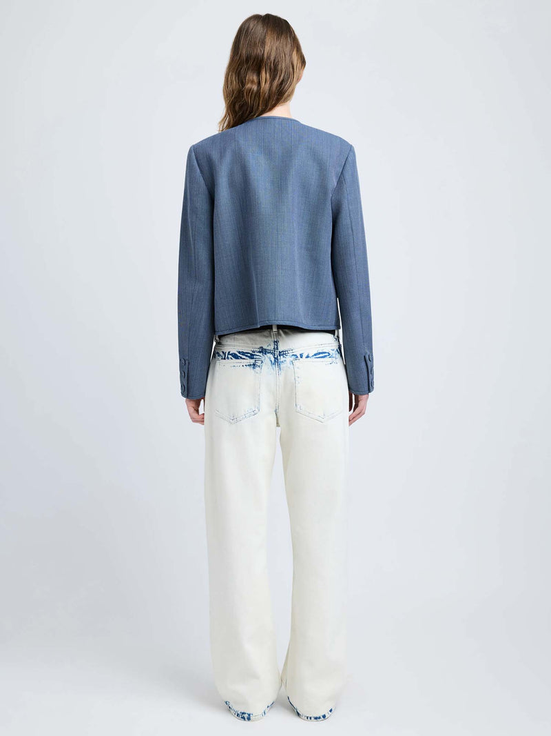 Proenza Schouler Lucas Jacket in Wool Melange