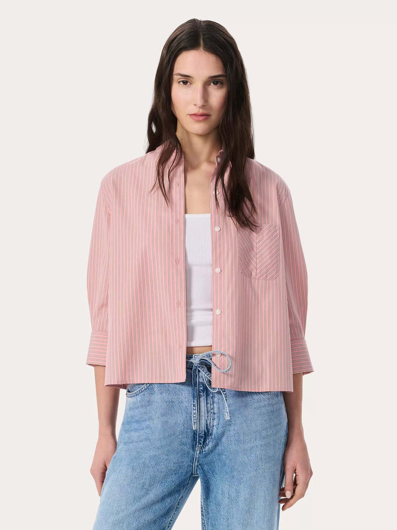 Rag & Bone Lucia Stripe Poplin Shirt