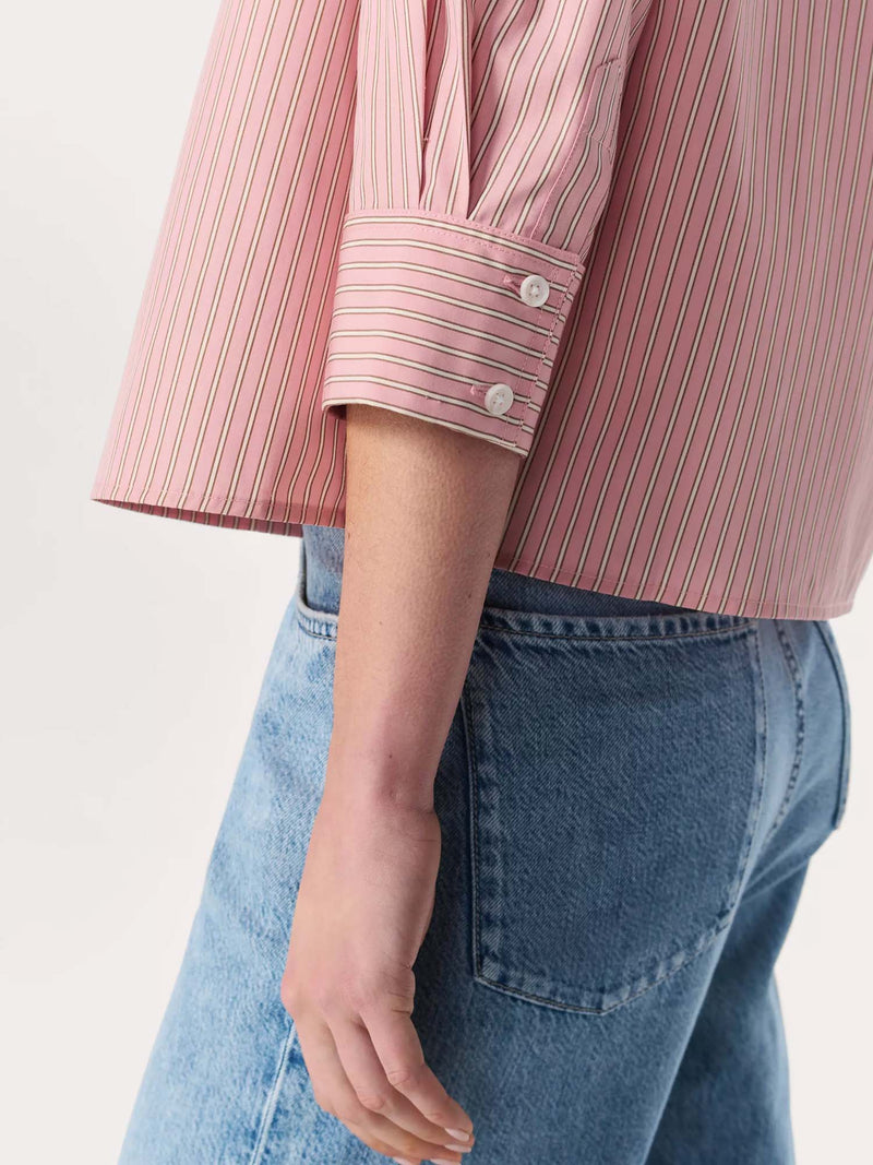 Rag & Bone Lucia Stripe Poplin Shirt