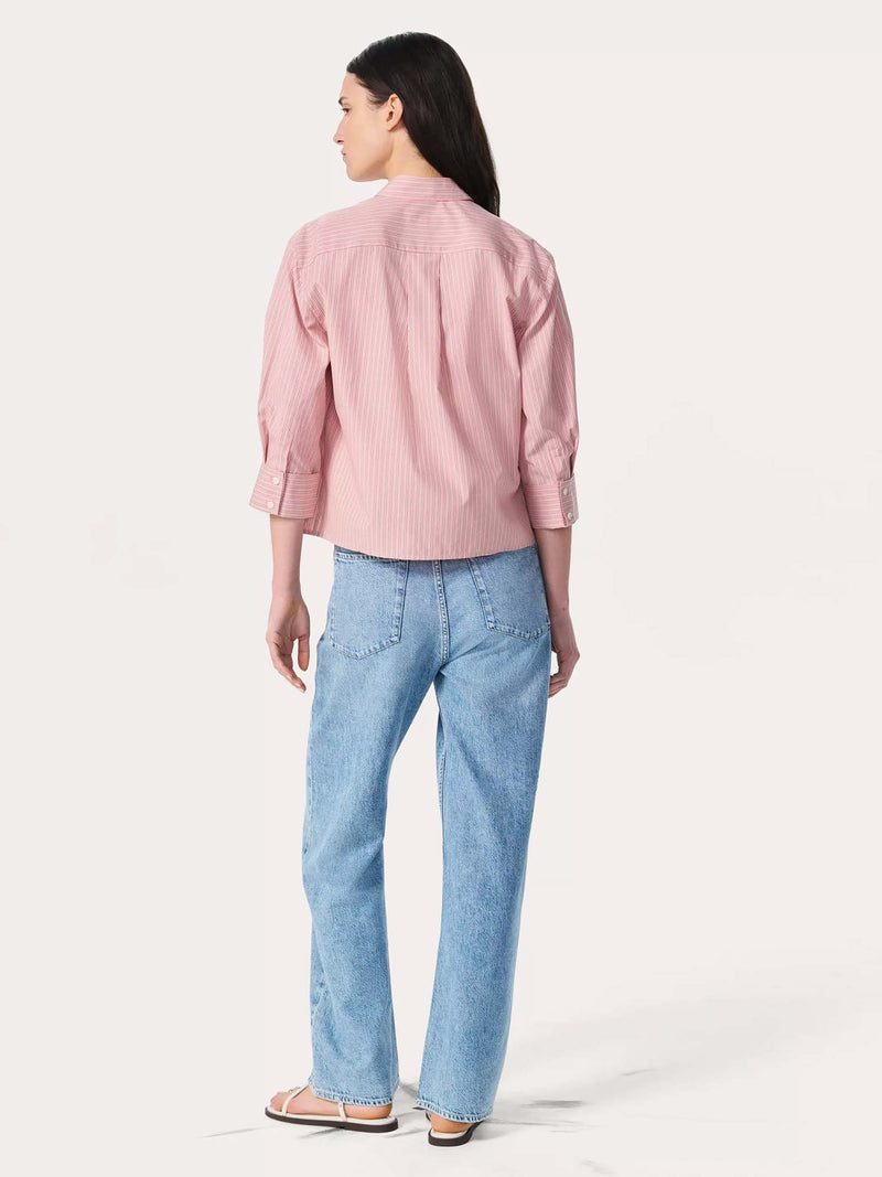 Rag & Bone Lucia Stripe Poplin Shirt