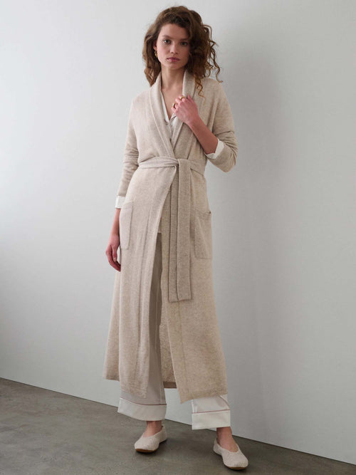 White + Warren Luxe Cashmere Robe