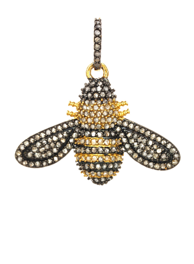 Margo Morrison Small Diamond Bee Charm