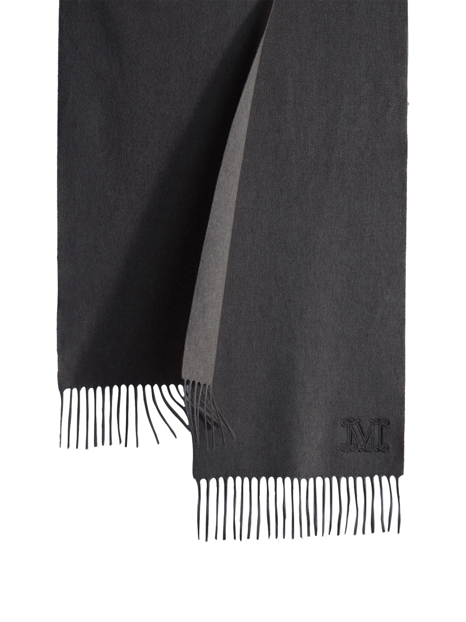 スカーフ Max Mara 'Wsdalia' Cashmere Stole With Brown 'Monogram' Max Mara Wsdalia Cashmere Scarf | Hangar9 Designer Fashion