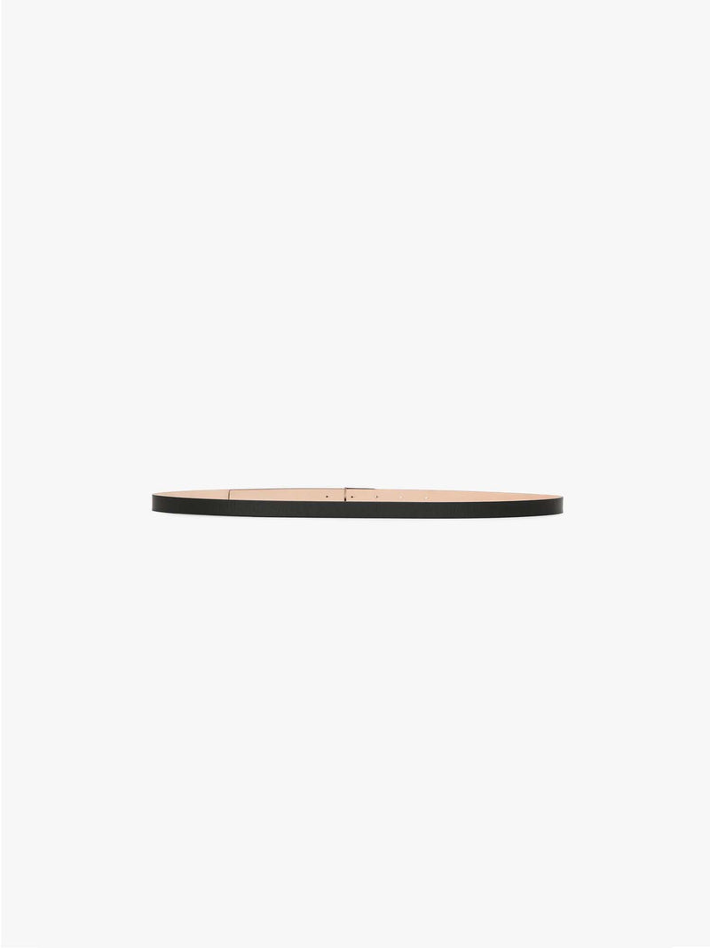 Victoria Beckham Micro Frame Belt in Grained Leather