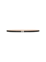 Victoria Beckham Micro Frame Belt in Grained Leather