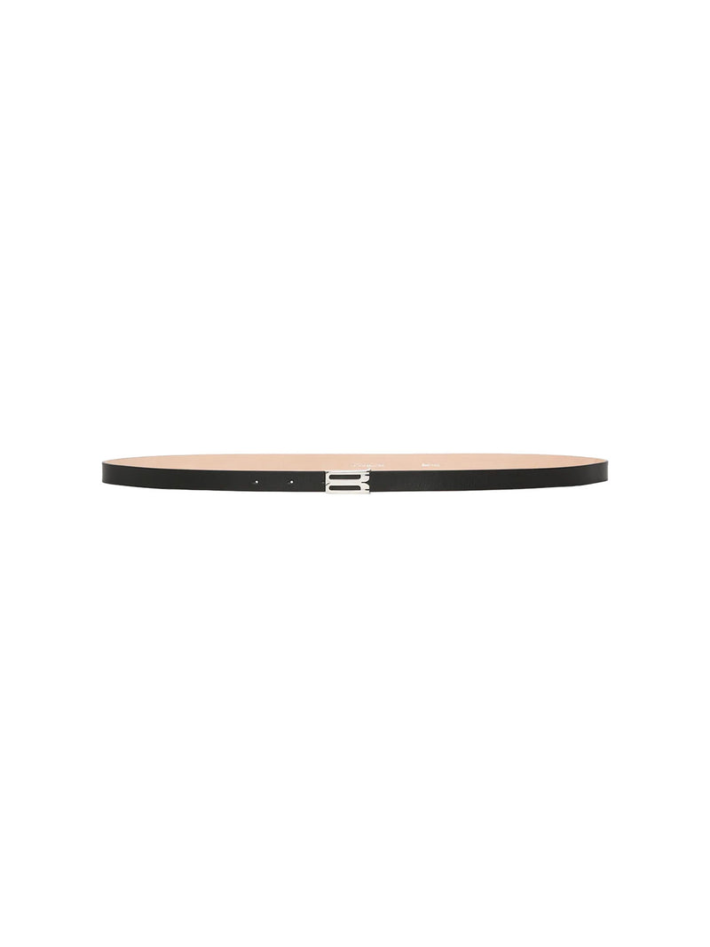 Victoria Beckham Micro Frame Belt in Grained Leather
