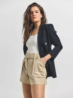 Derek Lam 10 Crosby Monterey Belted Short