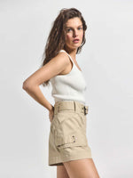 Derek Lam 10 Crosby Monterey Belted Short