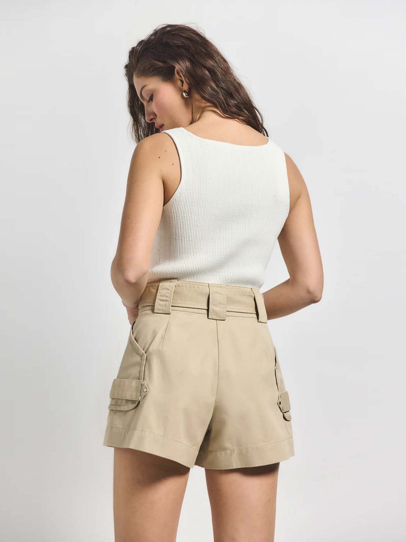 Derek Lam 10 Crosby Monterey Belted Short