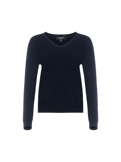 Repeat Knitted V-neck Pullover