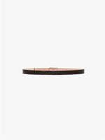Victoria Beckham Croc Embossed Regular Frame Belt