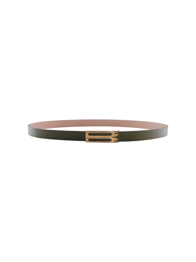Victoria Beckham Smooth Leather Regular Frame Belt