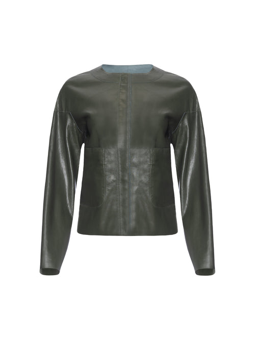 Desa Reversible Leather & Suede Jacket