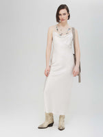 Dorothee Schumacher Sense of Shine Silk Dress Natural White