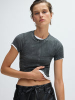 Rag & Bone Miramar Jersey Baby Tee