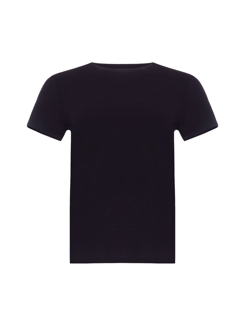 Patrick Assaraf SS Iconic Sublime Fitted Crewneck