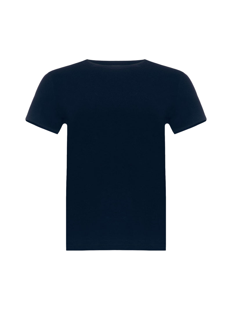 Patrick Assaraf SS Iconic Sublime Fitted Crewneck